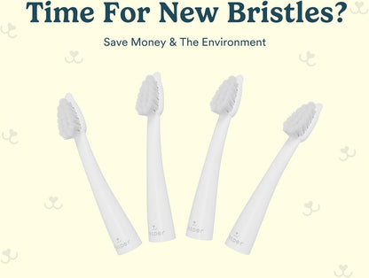Jasper Microbrush Cat Toothbrush, Soft-Bristled Toothbrush Kit for Felines & Small Dogs, Non-Slip