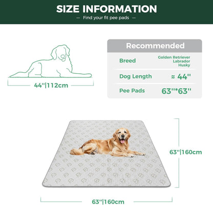 FXW Washable Pee Pads for Dogs, Puppy Pads with Super Absorbent, Specifically Designed for FXW