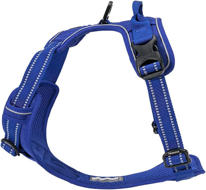 TRUE LOVE Adjustable No-Pull Dog Harness Reflective Pup Vest Harnesses Comfortable Control