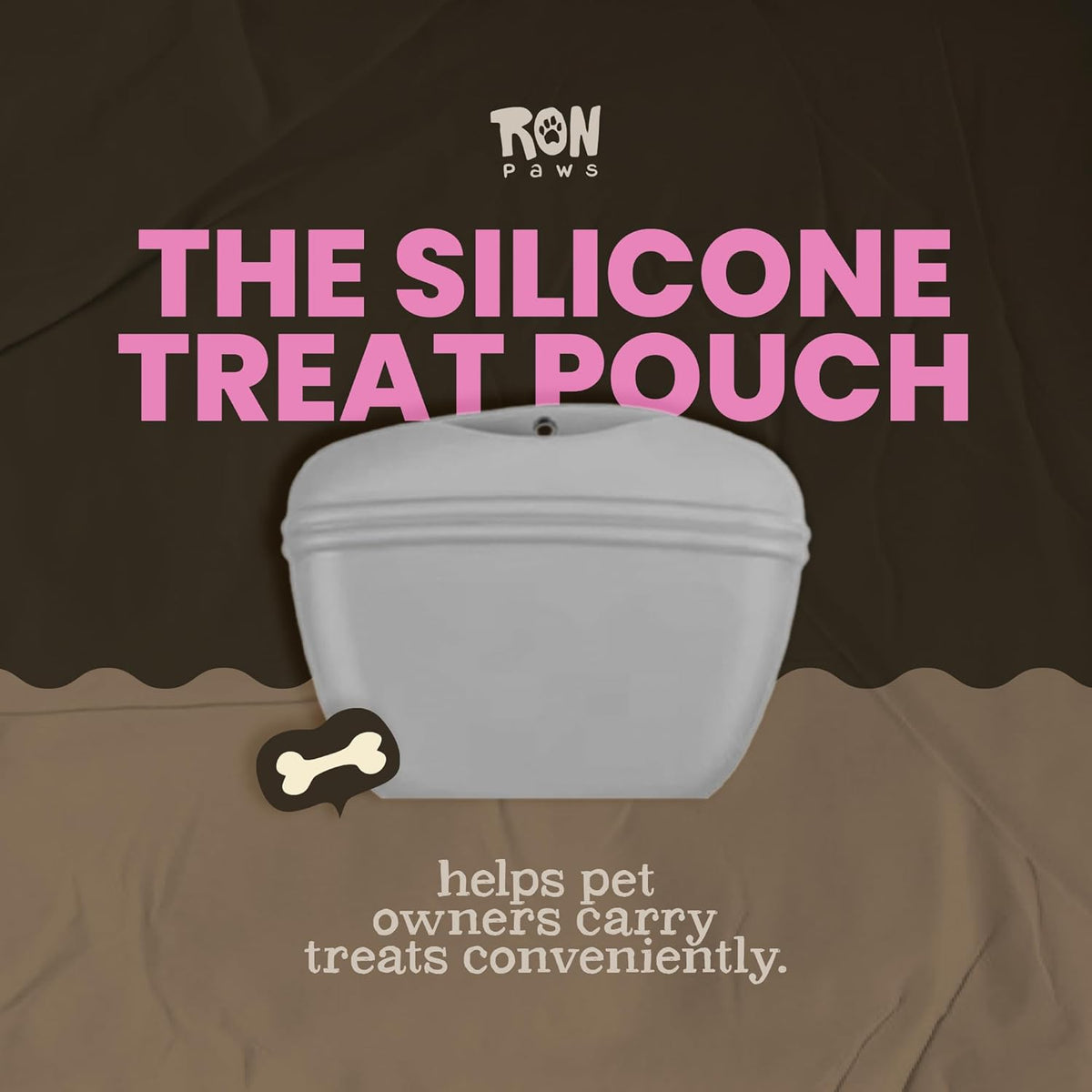 Ultimate Dog Walk & Train Kit - Silicone Dog Treat Pouch - Tug Ball - Portable Water Bottle for