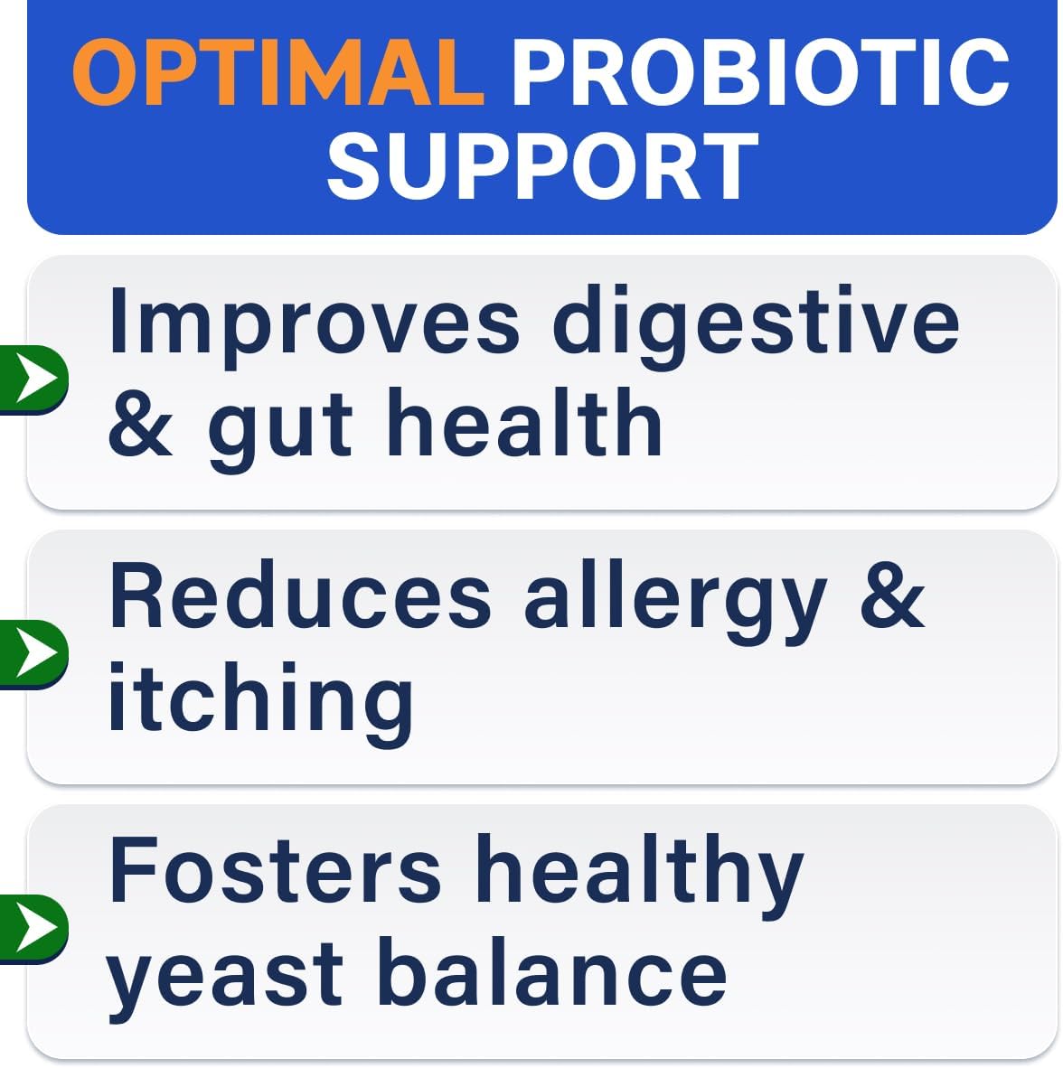 Bark&Spark Dog Probiotics & Digestive Enzymes (Gut Health) Allergy & Itchy Skin - Pet Diarrhea Gas