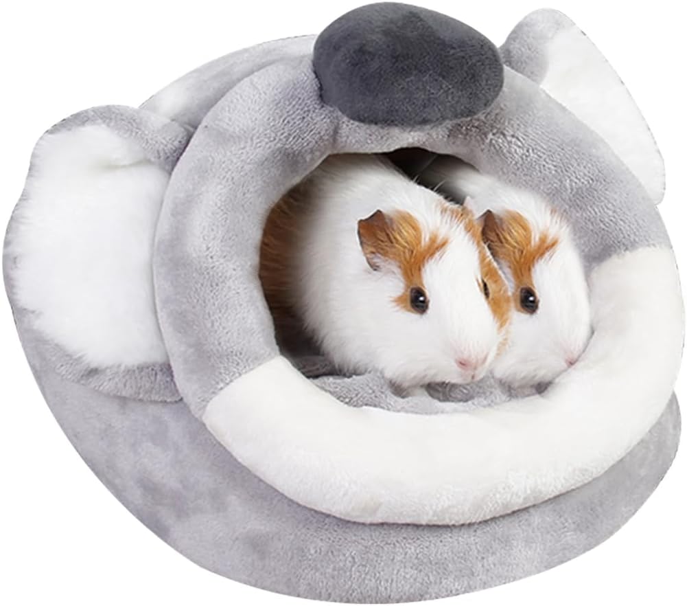 Guinea Pig Bed House & Hideout for Rat Bearded Dragon Hedgehog Ferret to Sleep and Hide, Guinea Pig