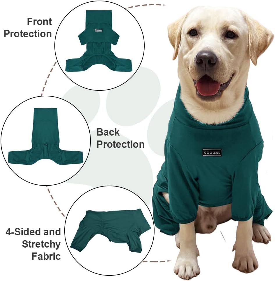 Dog Pyjamas PJS Sweater Clothes and Home Clothing Suitable for Large to Giant Breeds of Dogs, Dog