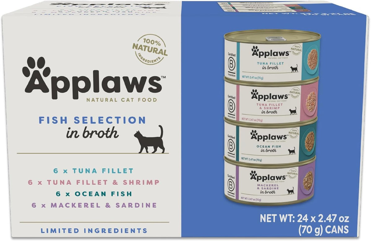 Applaws Natural Wet Canned Cat Food, Made with Limited and Natural Ingredients, Real Protein with