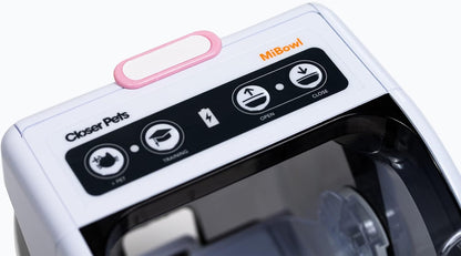 Closer Pets MiBowl Automatic Selective Microchip Smart Pet Feeder (CP500) - BPA and BHT Free Bowl