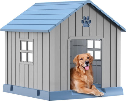 DRATO Dog House Indoor Outdoor for Small to Large Sized Dogs Indoor Outdoor Doghouse Puppy Shelter