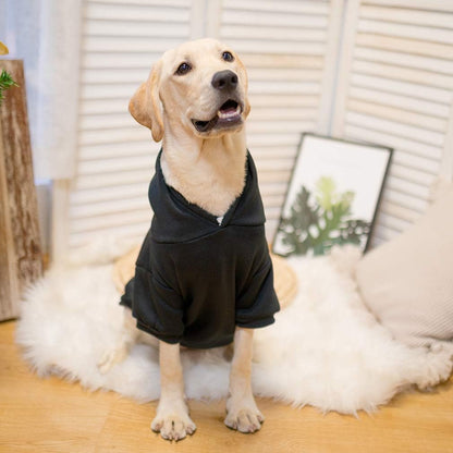 KOOLTAIL Basic Dog Hoodie - Soft and Warm Dog Hoodie Sweater with Leash Hole and Pocket, Dog Winter
