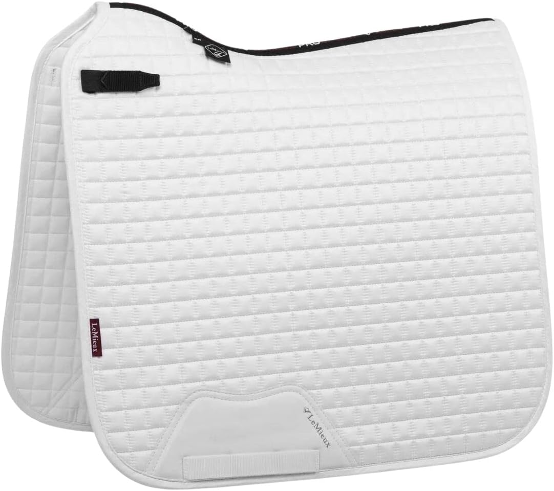 LeMieux Suede Dressage Square - English Saddle Pads for Horses - Equestrian Riding Equipment and