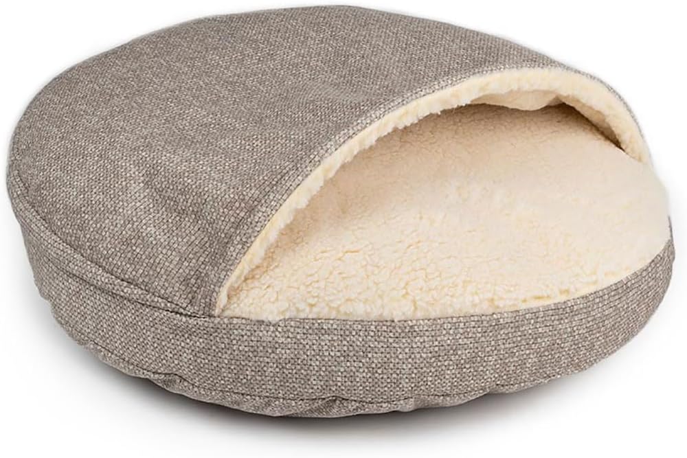 Snoozer Luxury Cozy Cave Dog Bed - Indoor Dog Bed with Cover Cave, Covered Calming Burrow for Small