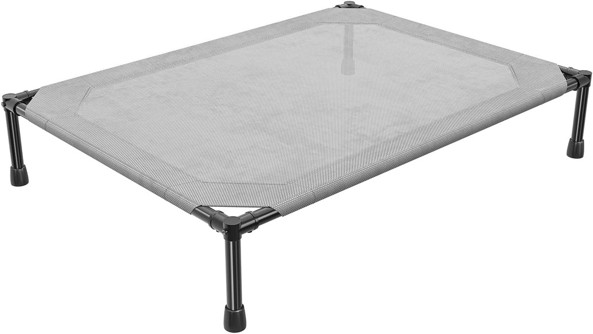 Simple Trending Raised Bed for Large Dog, Waterproof L Pet Cot, Breathable Big Bed Load 300lb