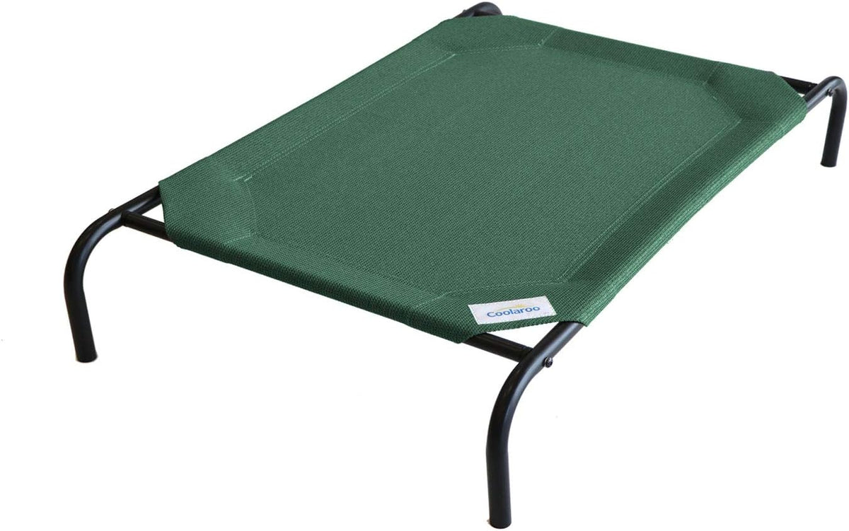 Gale Pacific Coolaroo The Original Cooling Elevated Dog Bed, Indoor and Outdoor, Large, Brunswick