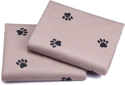 SincoPet Washable Dog Pee Pads with Puppy Grooming Gloves,Puppy Pads,Reusable Pet Training