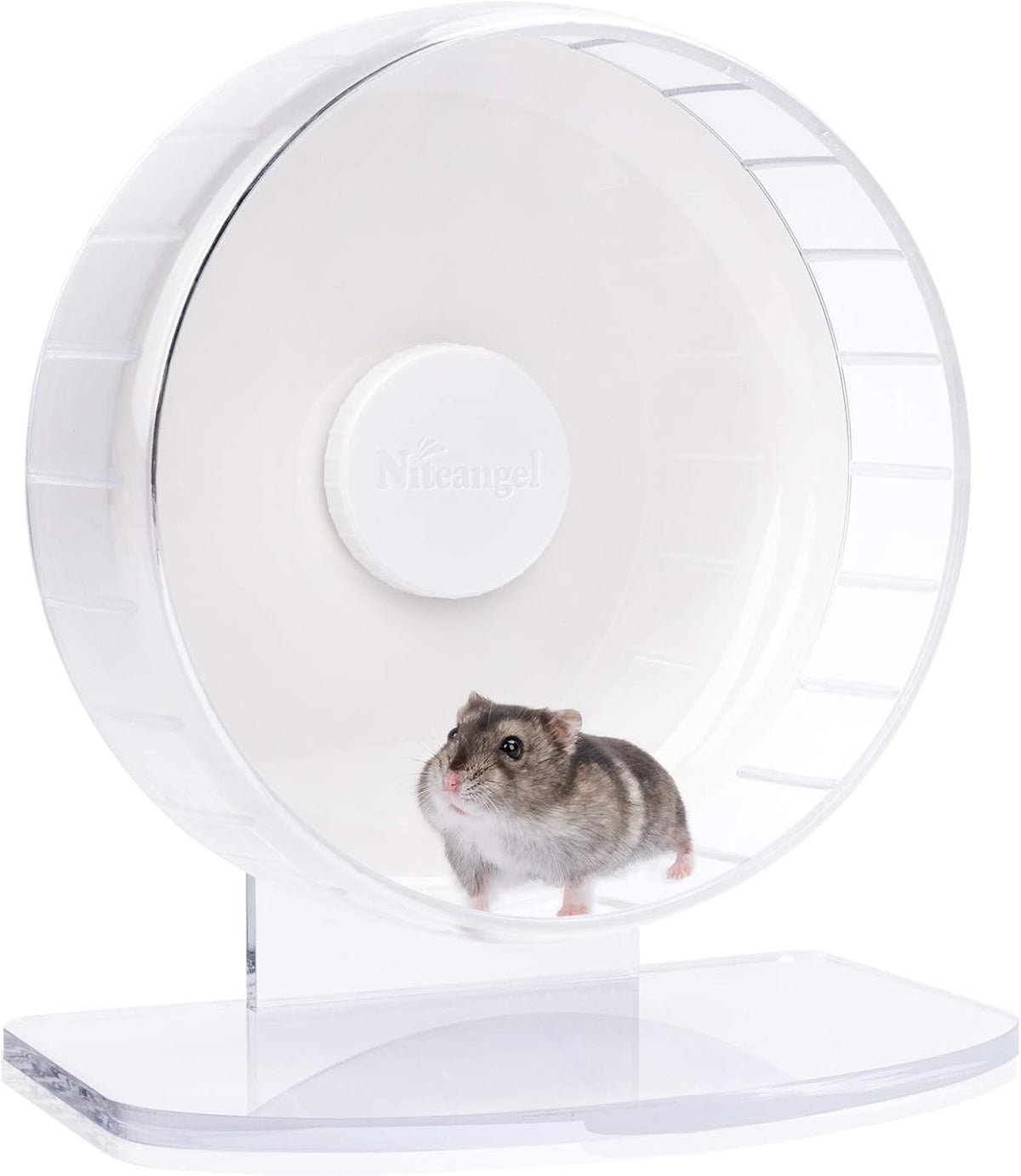 Niteangel Super-Silent Hamster Exercise Wheels - Quiet Spinner Hamster Running Wheels with