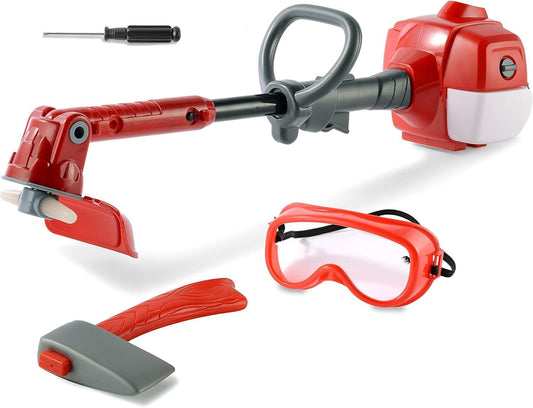 Toy Choi's Toy Trimmer - Power Construction Play Tool Kids Trimmer,Outside Pretend Play Garden Toy