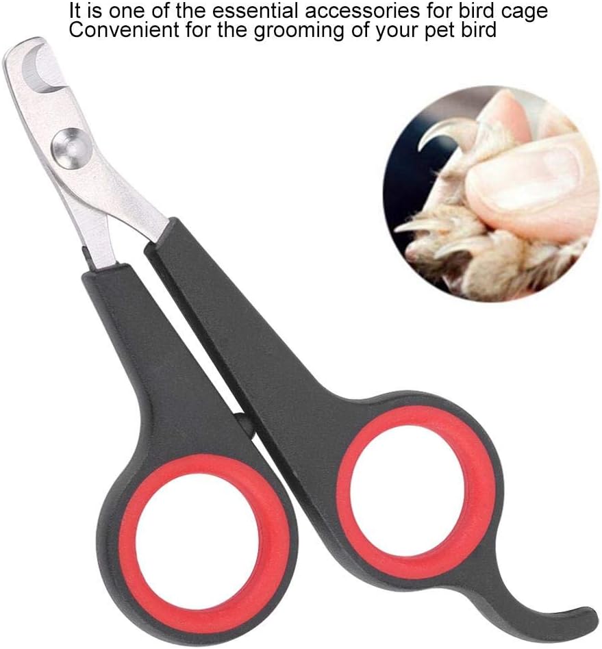 Bird Nail Clipper Grooming Tool Nail Scissors Clipper Pet Bird Parrot Small Animals Accessory for