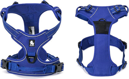 TRUE LOVE Adjustable No-Pull Dog Harness Reflective Pup Vest Harnesses Comfortable Control