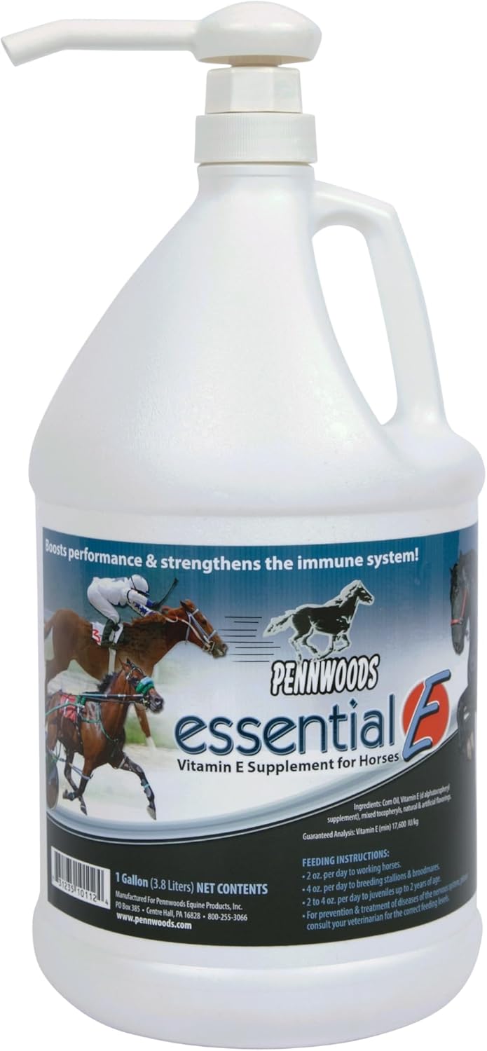 Essential E: Equine Vitamin E Supplement for Horse Health, Performance, Recovery & Nutrition - 1