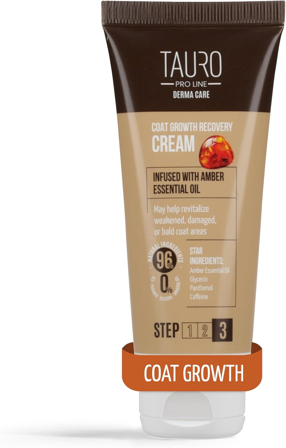 Tauro Pro Line Coat Growth Recovery Cream for Dogs & Cats – Strengthens Hair Roots & Boosts