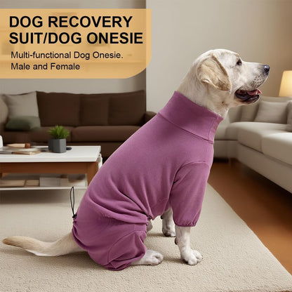 Dog Pyjamas PJS Sweater Clothes and Home Clothing Suitable for Medium to Large Breeds of Dogs, Dog