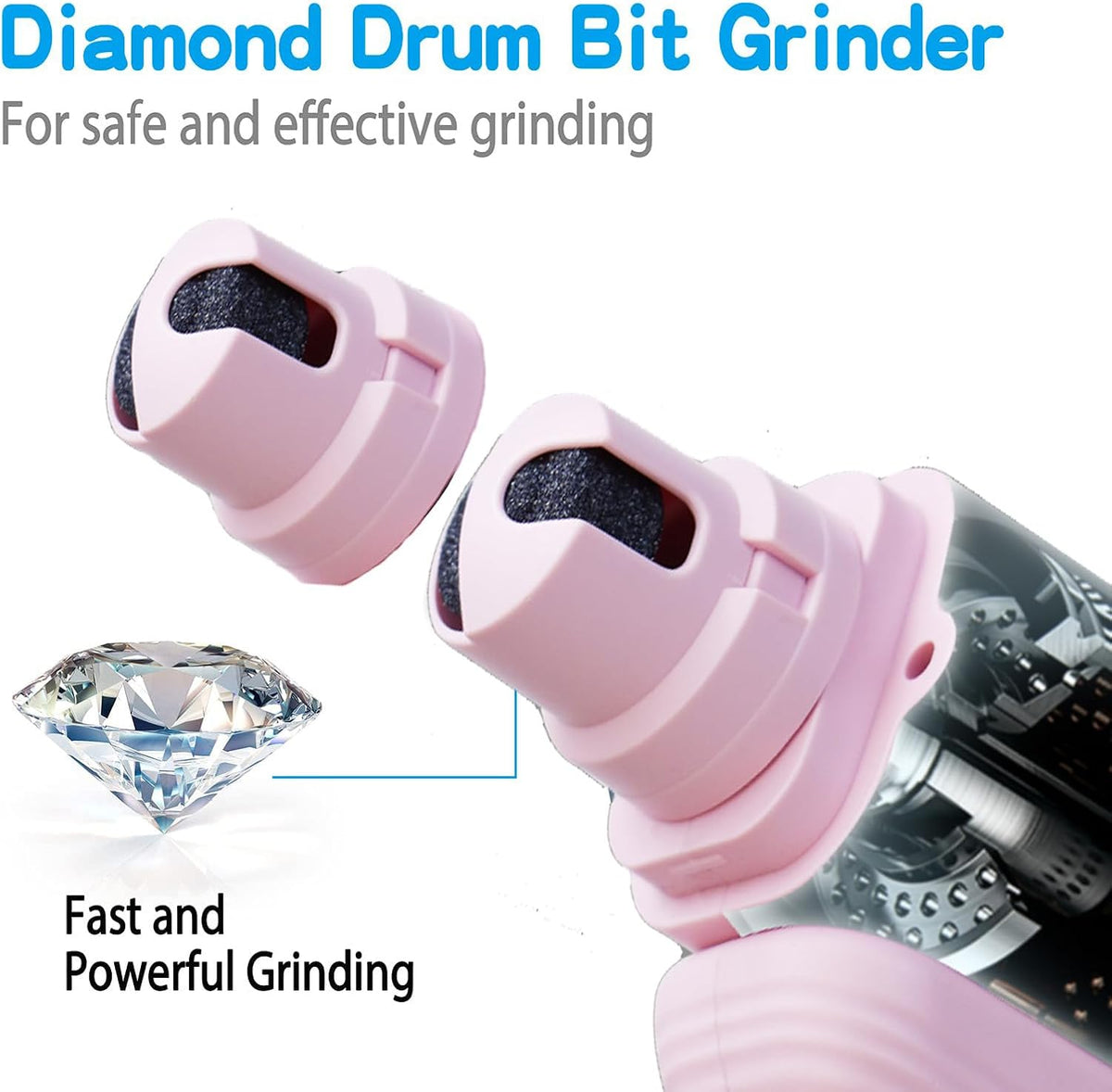 2 In 1 Pet Nail Clipper and Grinder, Professional Electric Rechargeable Pet Nail Fast Trimmer