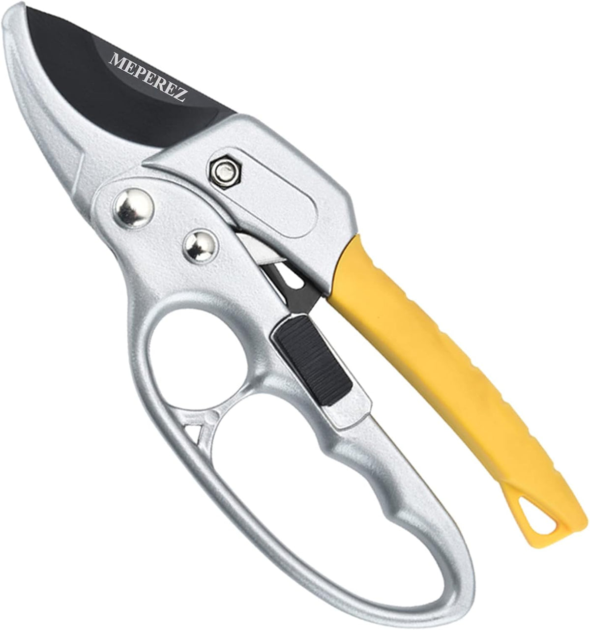 Ultra Sharp Germany Steel Pruning Shears - Cuts 3X Easier, Weak Hand Arthritis Snips