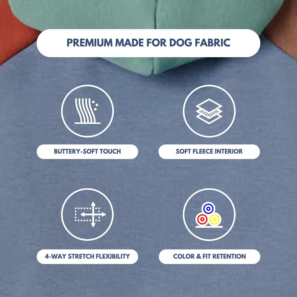 Spark Paws Dog Hoodie – Premium Dog Sweater for Small, Medium, and Large Dogs | Warm Outfits for