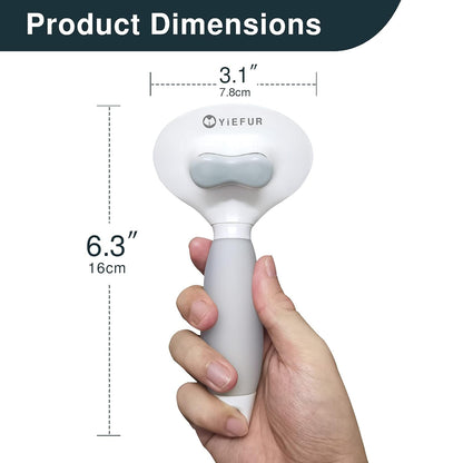 Cat Hair Brush,Cat Brush for Shedding,Soft Silicone Self Cleaning Brushes for Short and Long Haired