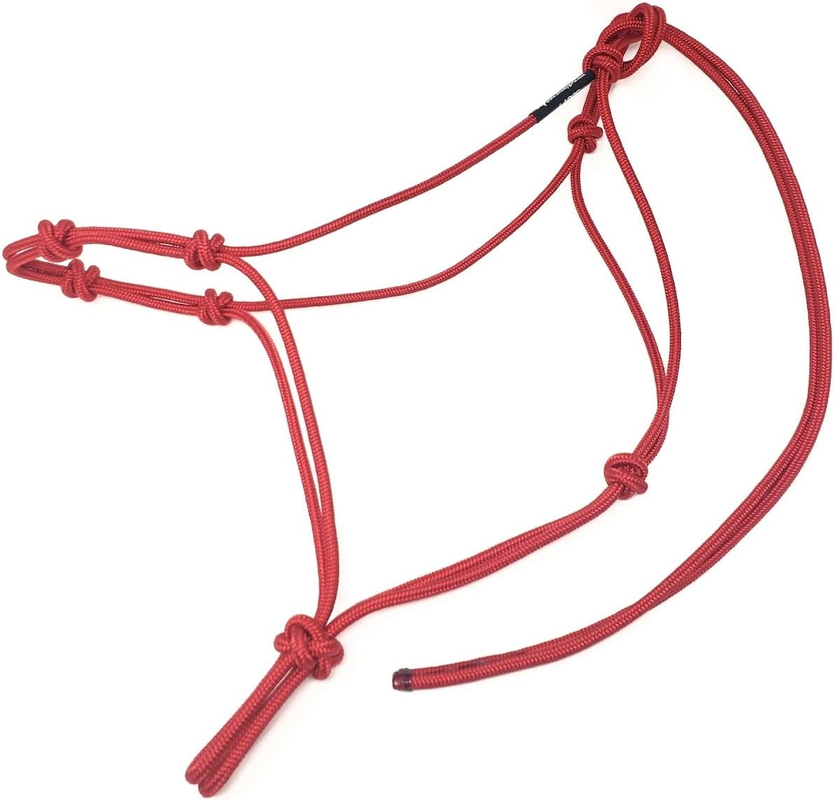 Horse Rope Training Halter - 4 Knot 1/4" Stiff Halter Cord - Used by Famous Trainers Multiple Sizes