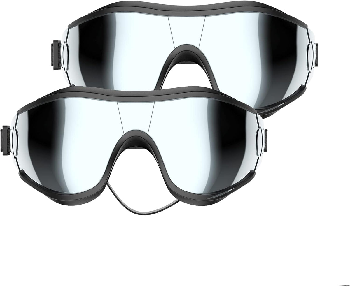 NVTED Dog Sunglasses Dog Goggles, UV Protection Wind Dust Fog Protection Pet Glasses Eye Wear