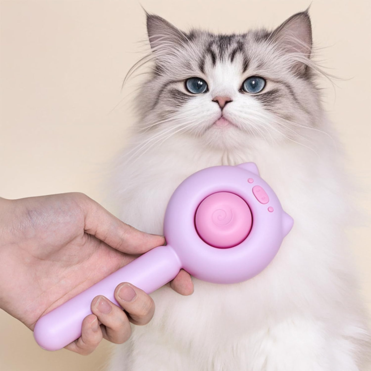 Cat Brush Dog brushes with Release Button for Shedding Grooming, fit for Long or Medium Haired