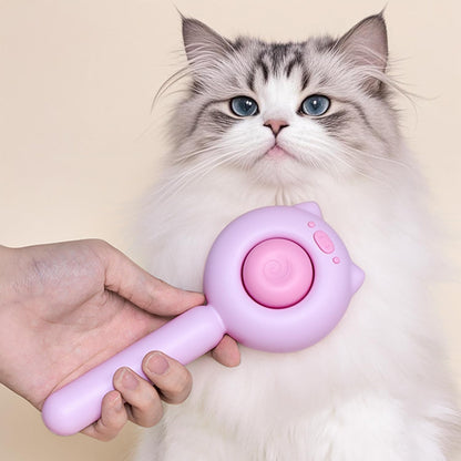 Cat Brush Dog brushes with Release Button for Shedding Grooming, fit for Long or Medium Haired