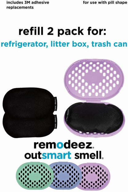 Refills for remodeez Litter Deodorizers and Odor Eliminator, Activated Charcoal, Natural Air