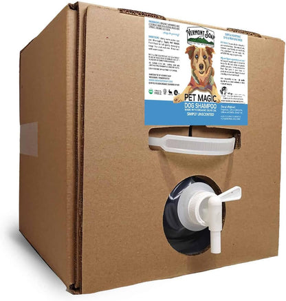 VERMONT SOAP Organics Pet Shampoo - Infused with Organic & Natural Olive Oil, Coconut & Aloe Vera