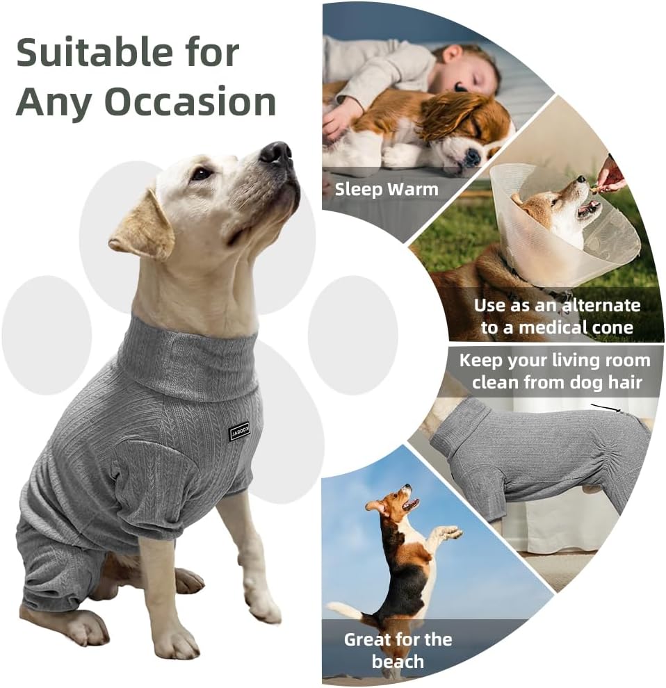 Dog Pyjamas PJS Sweater Clothing and Loungewear Suitable for Medium to Large Breeds of Dogs