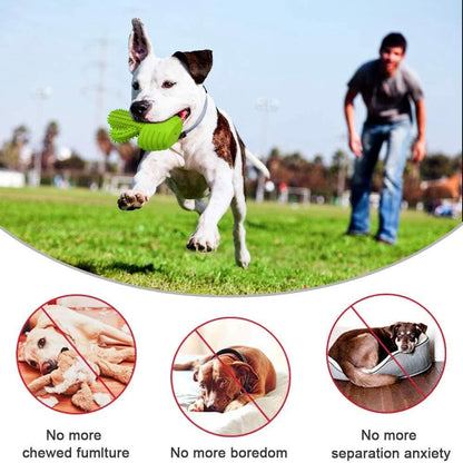 Dog Chew Toys, Toothbrush Stick Teeth Cleaning Brush Dental for Small Medium Large Dog, Rubber