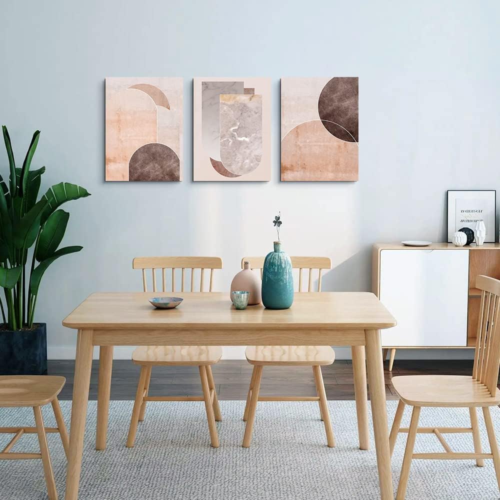 AHUASJART Boho Wall Decor Living Room Canvas Wall Art For Office Family Wall Decorations For