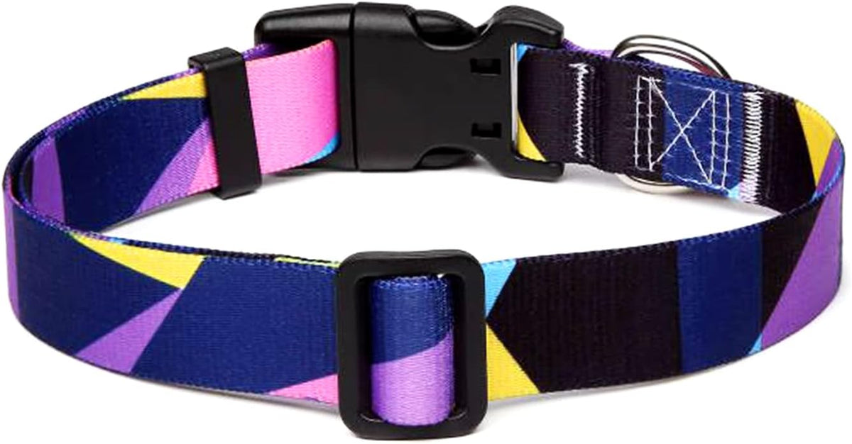 Mercano Adjustable Dog Collar - Special Design Patterns, Soft Nylon Comfortable Sturdy Pet Collar