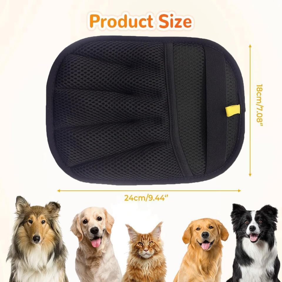 Pet Hair Removal Glove for Cats & Dogs,Electrostatic Gloves Pet Hair,Cat Grooming Gloves for Hair