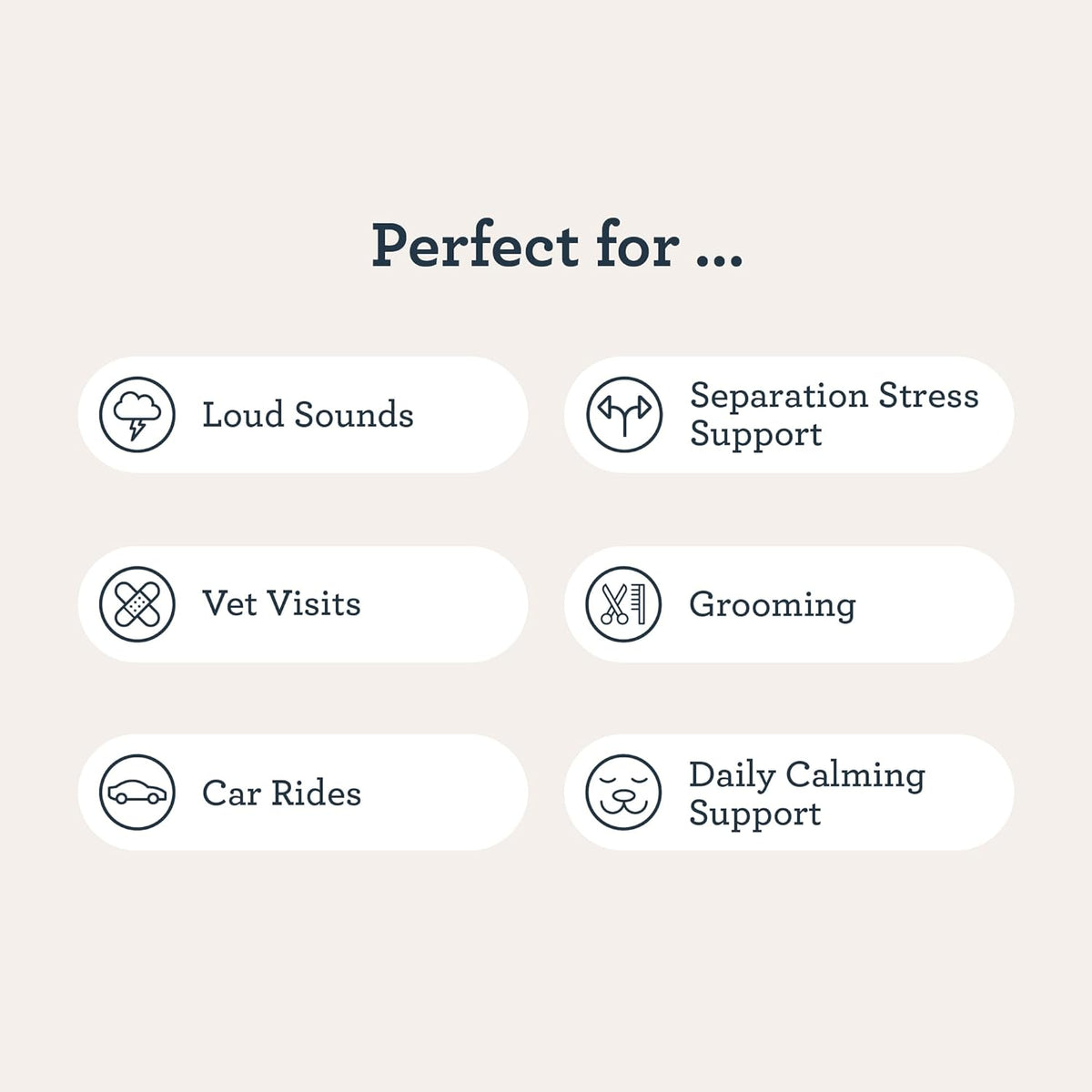 Kradle Calming Chews for Dogs - Anxiety and Stress Support - L-Theanine Ashwagandha GABA - Calming