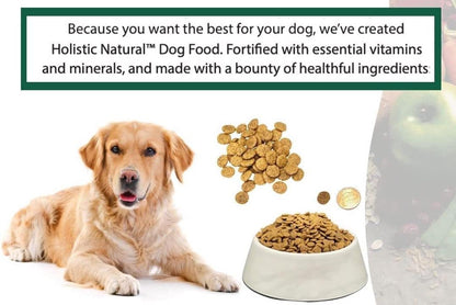Bench & Field Holistic Natural Adult Dry Dog Food, Chicken Meal and Brown Rice Recipe 12 lb Bag