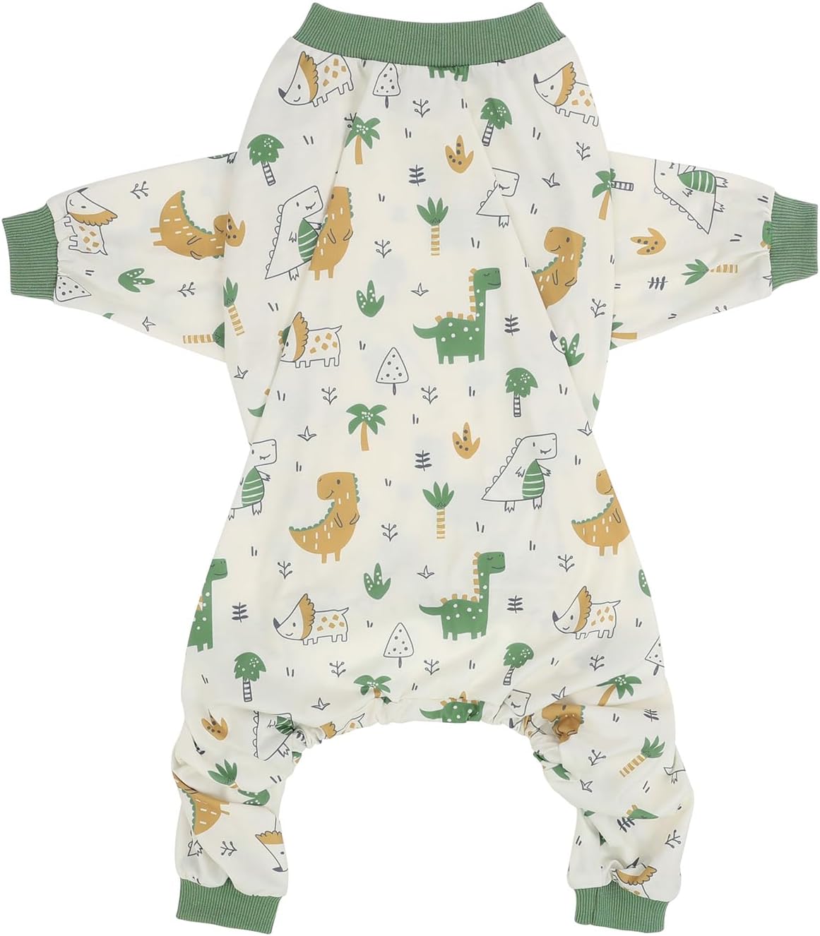 HDE Dog Pajamas One Piece Jammies Jumpsuit Pet Clothes Outfit Stretchy Lightweight Comfy Shirt Pjs