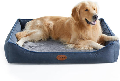 Orthopedic Dog Beds for Medium Dogs, Durable Egg Crate Foam Sofa Dog Bed wit Washable Removable
