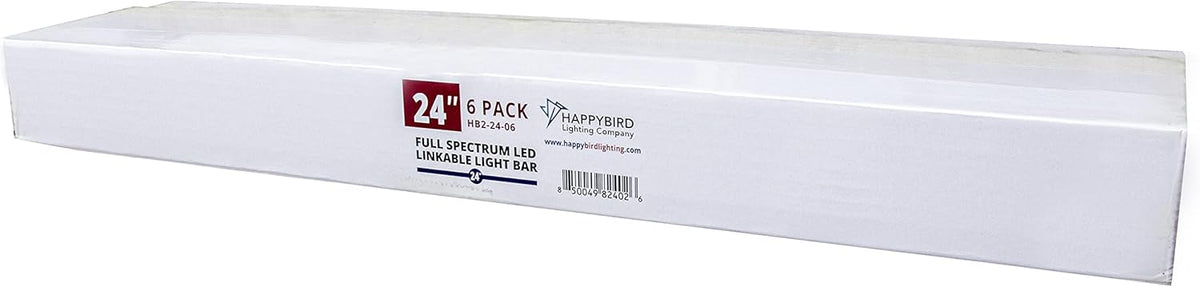 HappyBird Lightning (A Divison of M&M Cage) 24" LED linkable Light bar Without Power Source for