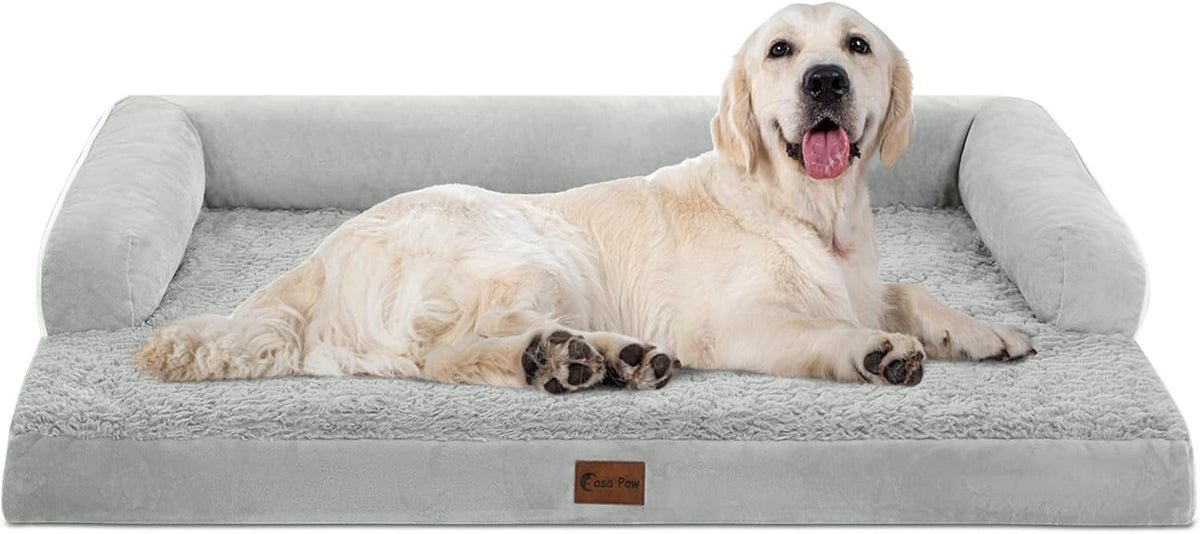 Orthopedic Dog Beds for Extra Large Dogs, Waterproof Dog Beds XLarge, Memory Foam Dogs Couch Beds