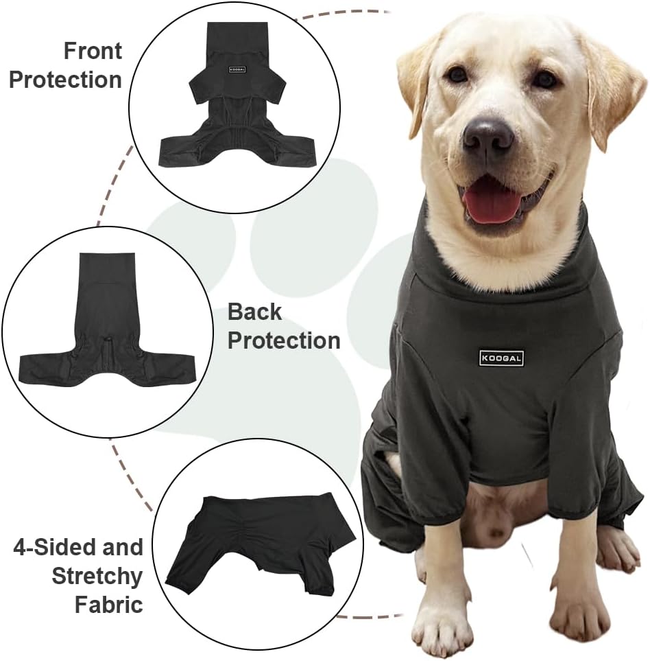 Dog Pyjamas PJS Sweater Clothes and Home Clothing Suitable for Medium to Large Breeds of Dogs, Dog