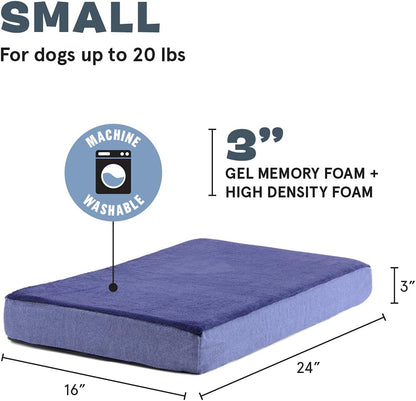 Barkbox Orthopedic Dog Bed | Comfortable Memory Foam Mattress for Joint Relief | Head and Neck