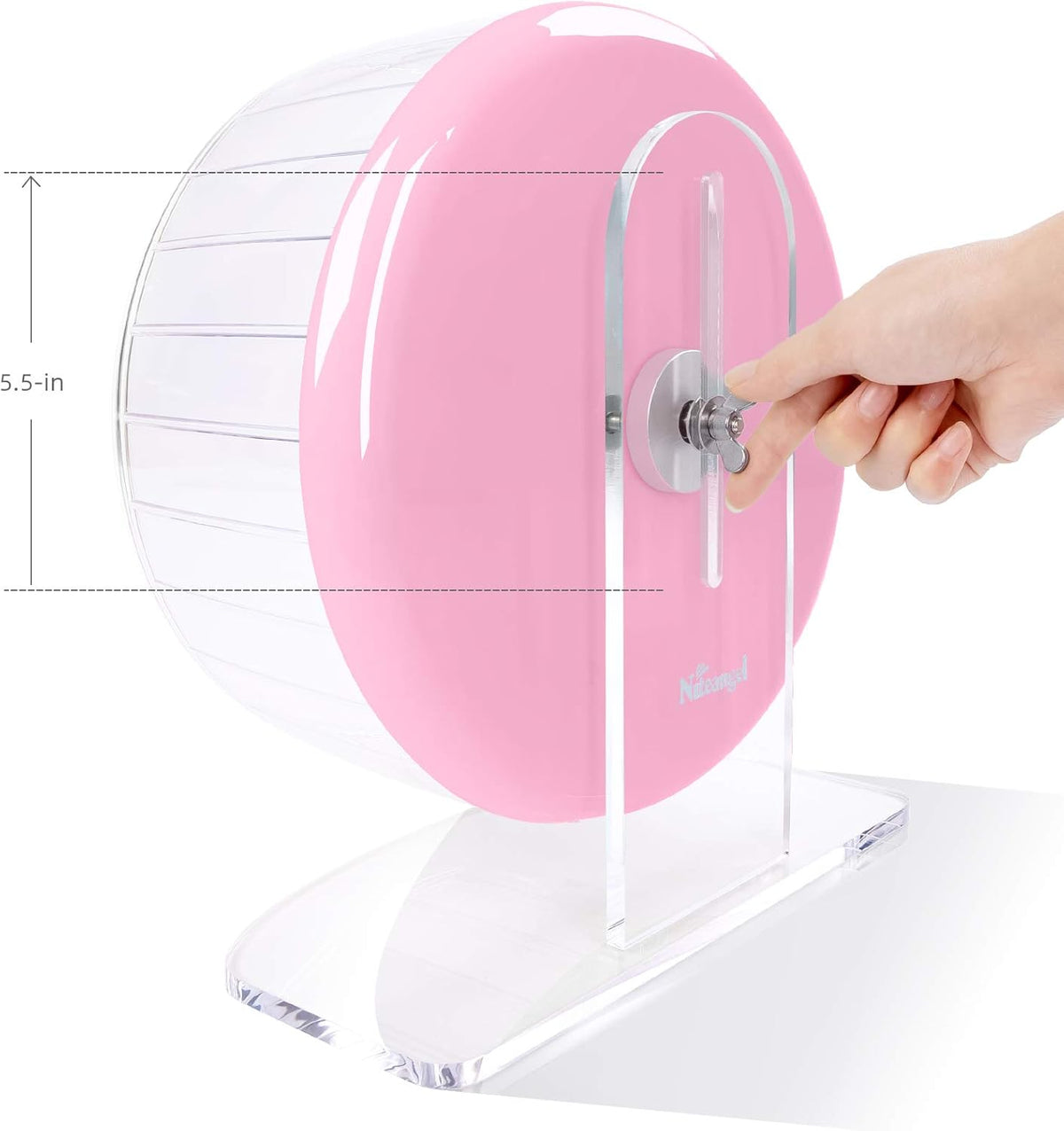 Niteangel Super-Silent Hamster Exercise Wheels: - Quiet Spinner Hamster Running Wheels with