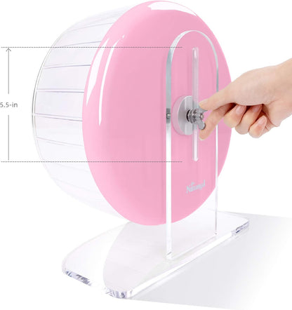 Niteangel Super-Silent Hamster Exercise Wheels: - Quiet Spinner Hamster Running Wheels with
