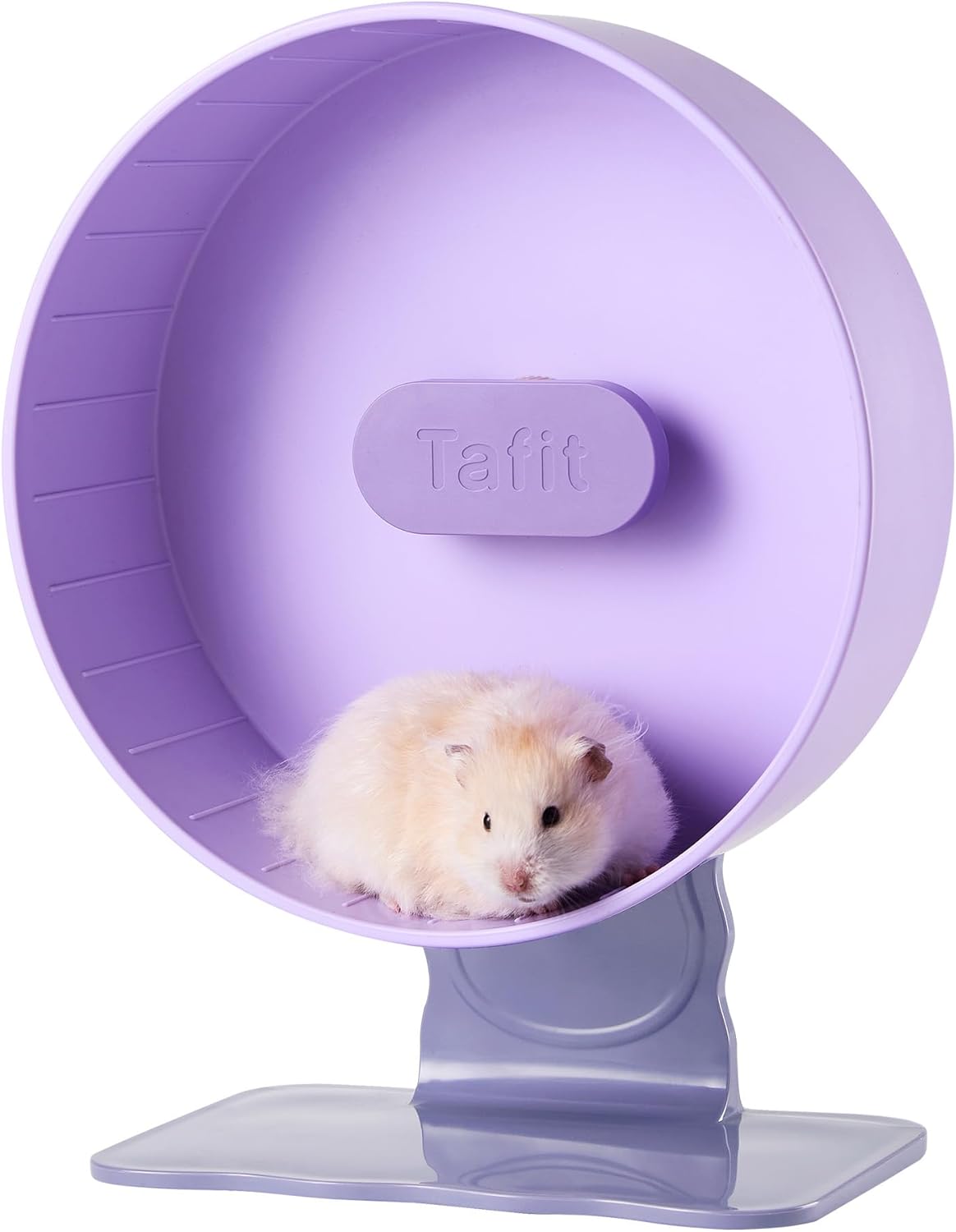 Quiet Hamster Wheel 10.2 Inch Dual-Bearings Silent Small Animals Running Exercise Wheel Height