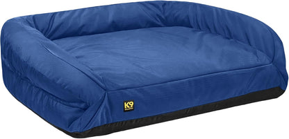 K9 Ballistics Tough Orthopedic Large Bolster Dog Bed - Washable, Durable and Water Resistant Dog